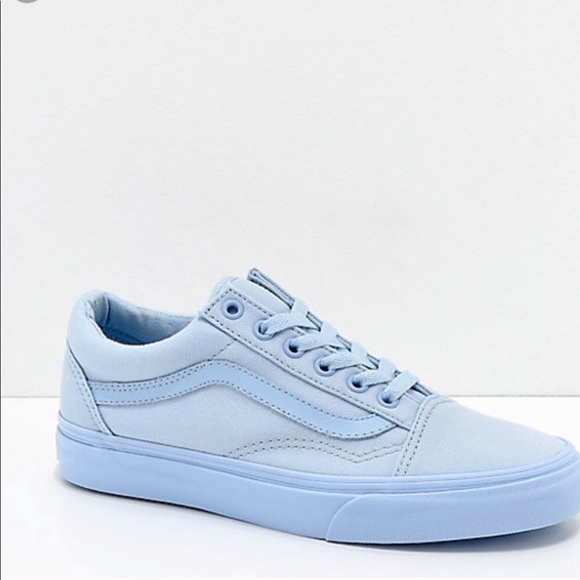 blue old school vans